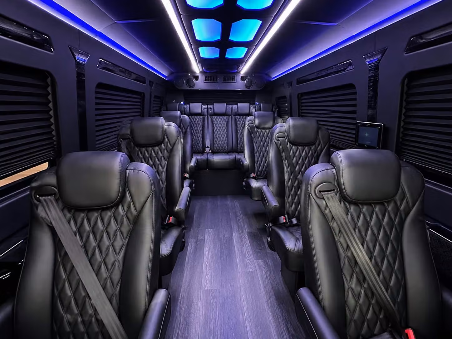 sprinter van with driver interior
