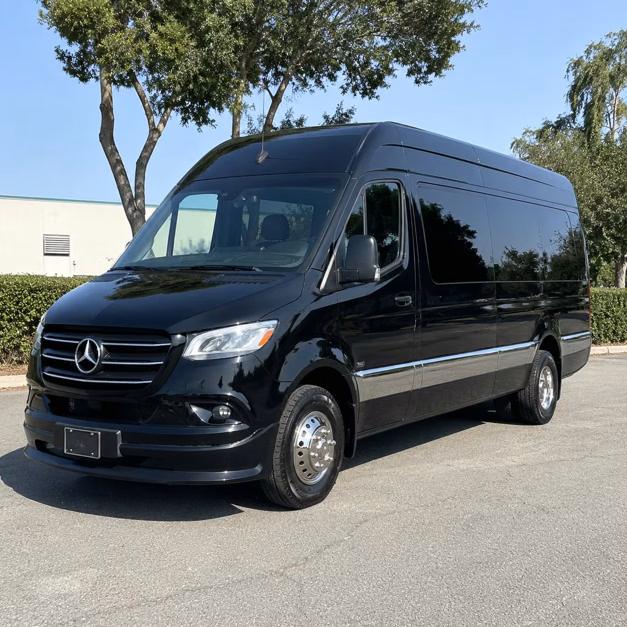 sprinter van with driver