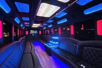 Yuma Limousine Bus Interior