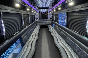 Yuma Party Bus Interior