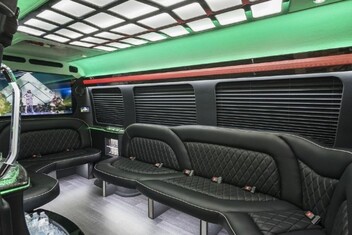 Yuma Sprinter Party Bus Interior